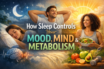 Balanced sleep fuels mind, mood, and metabolism
