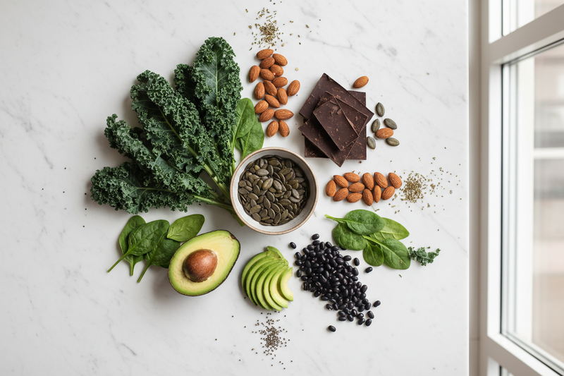 organic magnesium ingredients from food