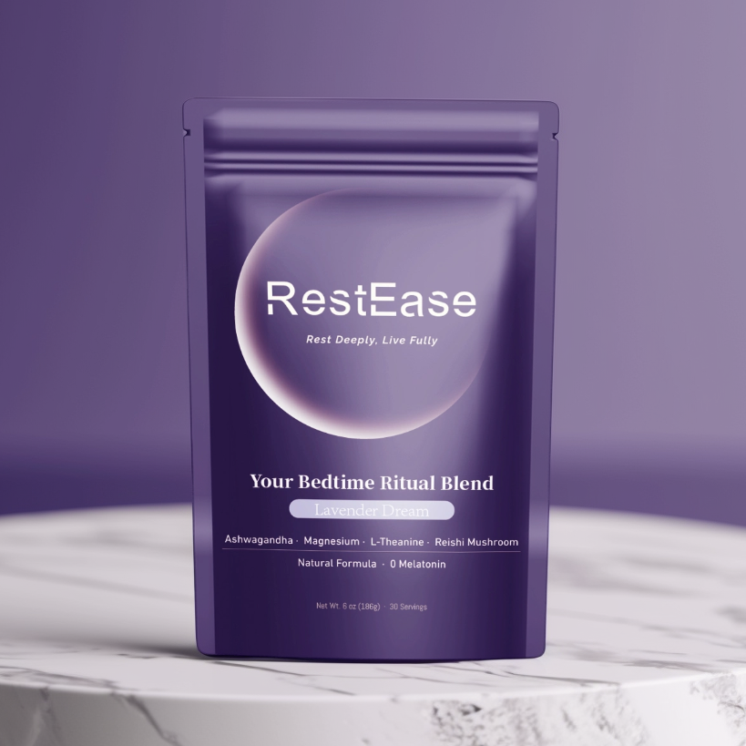 RestEase Lavender Dream on White Marble Surface