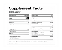 RestEase Cocoa Brew supplement fact